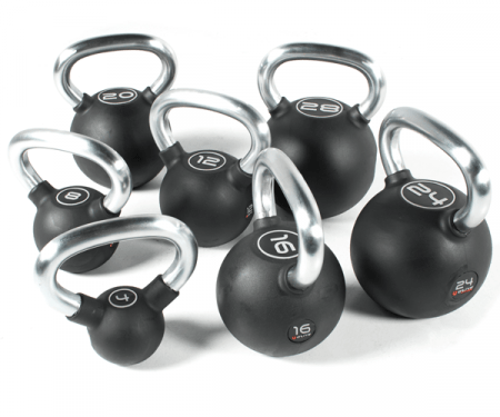 OliveRubberKettlebellsNEW O'LIVE RUBBER KETTLEBELLS, 16 kg