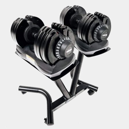 Force USA DialTech Elite 32.5kg Adjustable Dumbbell With Stand